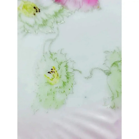 Vintage Fine China Hand Painted Floral Candy Dish Set - Picture 12 of 13